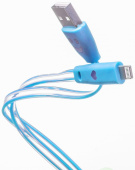 Кабель для смартфонов Xiaomi, Prolike USB - 8 pin AM-BM 1,2 м - фото