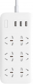 Удлинитель Xiaomi Mi Power Strip 6 розеток и 3 USB порт, белый - фото
